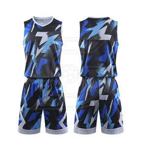 Uniforme de Baloncesto Unisex de la Mejor Calidad, 100% Poliéster, Último Modelo, Transpirable, Tallas Grandes, Diseñado para Adultos, para Verano - Product Image 1