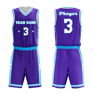 ชุดบาสเก็ตบอลดีไซน์สีพื้น ระบายอากาศได้ดี รุ่นใหม่ล่าสุด สำหรับผู้ชาย - Product Image 1