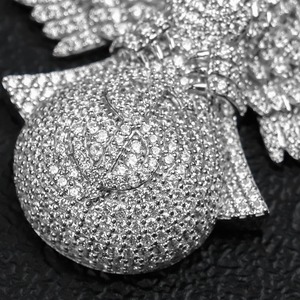 Pendentif Hip Hop en Moissanite Diamant Haute Demande, Bijou Tendance pour Hommes et Femmes, Accessoire de Mode Streetwear pour Fêtes, En Vente - Product Image 4