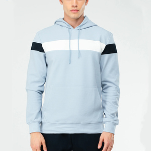 Vente en gros de sweat-shirts décontractés pour hommes, logo personnalisé, poche kangourou, coupe classique, pull-over pour hommes, style urbain, décontracté, pour tous les jours - Product Image 1