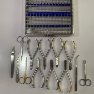 SureMed Instruments Dental Orthodontic <b>Pliers</b> <b>Set</b> Stainless Steel Manual Distal End Cutter Instrument Kit Autoclavable - Product Image 1