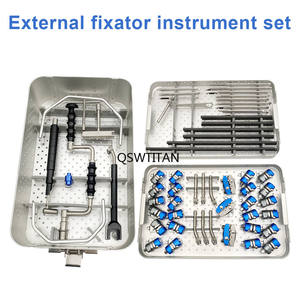 1 Juego de Fijación Externa Ortopédica Hoffmann para Extremidades Inferiores, Juego de Instrumentos Ortopédicos para Fragmentos, Autoclavable, de Dentavex - Product Image 1