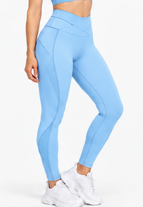 <b>Women</b> Fitness <b>Leggings</b> High Waist Tummy Control Yoga Workout Pants Seamless Stretch <b>Compression</b> Moisture Wicking Activewear - Product Image 4