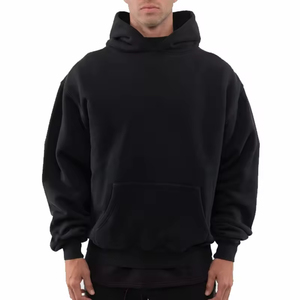 Sudadera con Capucha para Hombre, Corte Regular, Tallas Grandes, 100% Algodón Tejido, Ecológica, 400GSM, Transpirable, Cómoda, Duradera y Antiarrugas - Product Image 2