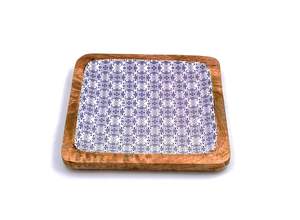 ถาดเสิร์ฟลายพิมพ์สวยงาม ขนาดมาตรฐาน พร้อมสติกเกอร์ตกแต่ง สำหรับเสิร์ฟขนม ราคาสุดคุ้ม - Product Image 4