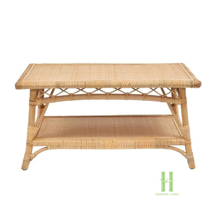 NUEVO DISEÑO Mesa de Entrada de Ratán Ecológica Hecha a Mano, Mueble Consola de Mimbre Natural para Decoración del Hogar y Resorts - Product Image 3
