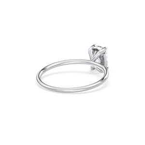 REYES Customized 1Ct <b>Cushion</b> Cut Lab Grown Diamond Solitaire Engagement <b>Ring</b> IGI Certified 14K Solid Gold Everyday Wear Jewelry - Product Image 6