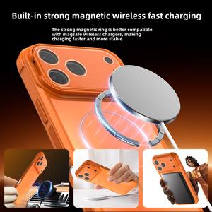 Étui de protection magnétique de qualité militaire avec support pour appareil photo pour <span class=keywords><strong>iPhone</strong></span> 17 Pro Max Air 16 Plus 15 Pro 14 13 12 <span class=keywords><strong>11</strong></span> - Product Image 5