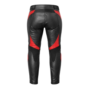 Custom Winter <b>Leather</b> Motorcycle Pants with Knee Protection Sport Bike & Track <b>Trousers</b> for Adults - Product Image 4