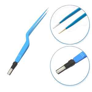 Instruments de Neurochirurgie Européens Professionnels et de Haute Qualité : Pinces Bipolaires à Pointe Bague, Instruments Manuels en Acier à Clipser - Product Image 1