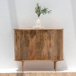 Buffet en bois Vandana Pebble Ultra pour des intérieurs modernes élégants, adaptés à l'intérieur et à l'extérieur - Product Image 1