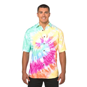 เสื้อฮาวายชายลดราคา เสื้อเชิ้ตลายดอกไม้เขตร้อนสำหรับฤดูร้อน ชุดชายหาด เสื้อ Aloha สั่งทำได้ เสื้อโพลีเอสเตอร์น้ำหนักเบา เสื้อชายหาดแบบซับลิเมชั่น - Product Image 2