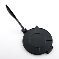 Presse à roti/tortilla manuelle Kwang Hsieh 8 pouces, outil de pâtisserie en aluminium moulé, durable, résistant à la chaleur, de qualité alimentaire.