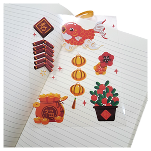 New Coming Kiss Cut Sticker Etiqueta para niños Sticker - Product Image 1