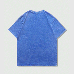 T-shirt Oversize Tendance Personnalisé avec Logo Imprimé sur le Devant, 100% Coton Jersey, Coupe Boxy, Épaulettes, Écologique, Streetwear Décontracté, 350g - Product Image 2