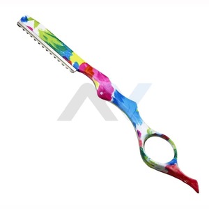 Rasoir de sécurité professionnel en acier inoxydable de qualité supérieure, 1 pièce, lame droite, outil de rasage à lame unique pour coiffeur - Product Image 4