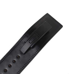 เข็มขัดยกน้ำหนักหนังแท้สำหรับฟิตเนส พิมพ์โลโก้ได้ตามต้องการ - Product Image 4