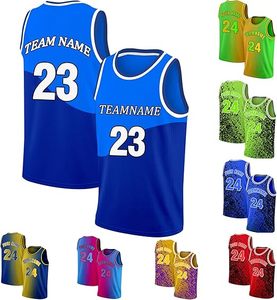 Camisetas de Baloncesto Personalizadas al por Mayor, Diseño a una Cara, Ropa Deportiva de Alta Calidad, Camisetas de Baloncesto Personalizadas - Product Image 3