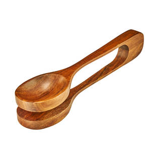 Cuchara rítmica de madera hecha a mano, instrumento de percusión musical, cuchara de madera natural para música folclórica, para músicos profesionales y principiantes - Product Image 1