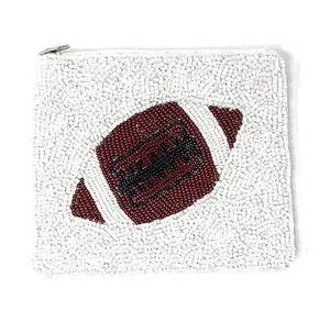 Handmade Beaded Coin Pouch Mini Zipper <b>Wallet</b> Stylish <b>Small</b> Purse for Women - Product Image 3