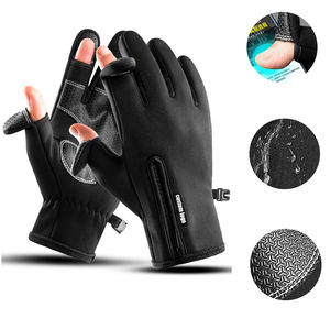 Guantes Deportivos Personalizados para Hombre y Mujer, con Pantalla Táctil, Impermeables, Transpirables, de Medio Dedo, para Invierno, Ciclismo en Carretera - Product Image 2