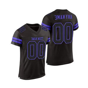 Nouveauté, maillot de football américain personnalisé, qualité supérieure, haut de gamme, manches courtes, respirant, grande taille, protection UV 100% - Product Image 5