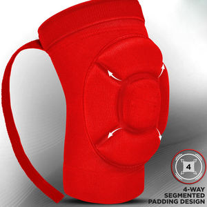 Protector de Codo Tejido Rojo, Transpirable, Protección Universal Unisex para Todas las Estaciones, Cierre de Tirón, Equipo Deportivo de Voleibol - Product Image 5