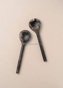 Premium Resin Salad Server Set with <b>Serving</b> <b>Spoon</b> Salad Tools Dishwasher Safe Eco-Friendly Low Price for Home & Hotels - Product Image 3