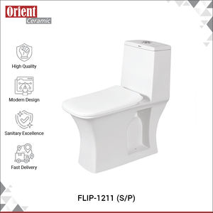 Venta Exclusiva de Inodoros de Cerámica de Estilo Contemporáneo de la Mejor Calidad, Montados en el Suelo, de Una Pieza, a Bajo Precio - Product Image 2