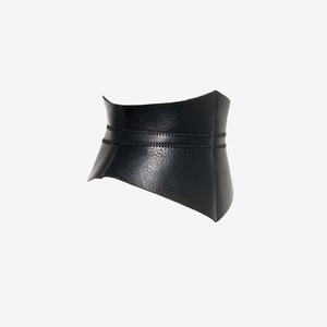 Ceinture Corset en Cuir Véritable pour Femme, Respirante, Légèrement Amincissante, Ajustable, Échantillon et Personnalisation Disponibles - Product Image 2