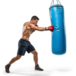 Saco de Boxeo para Niños de Cuero PU, Juego de Saco de Boxeo Junior con Guantes Incluidos, Equipo de Entrenamiento - Product Image 2