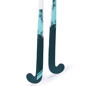 Palo de hockey personalizado con diseño de equipo, kit de hockey sobre césped con logo 3D, palo de hockey OEM de fábrica con eje estampado a medida - Product Image 5