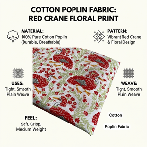 Tela Estampada de Algodón 100% Premium, Suave y Transpirable, con Patrón Floral Étnico, para Confección de Ropa, Vestidos y Cortinas, Venta al Por Mayor - Product Image 6