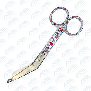 Ensemble de ciseaux infirmiers en acier inoxydable, ensemble d'instruments médicaux professionnels, motif d'impression personnalisé en couleur, ensemble d'instruments de salle d'habillage - Product Image 6