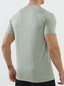 Nouveau T-shirt de course pour homme, écologique, col rond, manches courtes, coupe classique, 220g, séchage rapide, respirant, anti-UV, anti-boulochage - Product Image 2