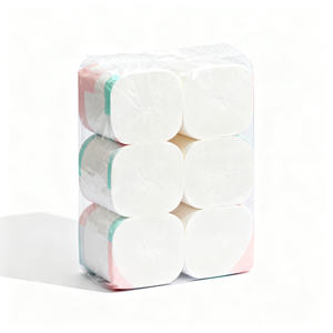Papier toilette OEM en rouleau pour salle de bain, doux, lisse, forte absorption, emballage personnalisé, vente en gros en vrac, direct usine - Product Image 5