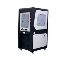 Máquina de Grabado Láser de Fibra MOPA de 30W, Tipo Cerrado, Serie LCF, para Marcado de Componentes Industriales Metálicos de Precisión
