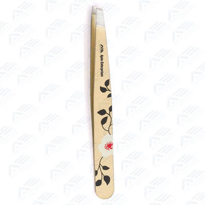 Pinzas para Cejas y Extractor de Pestañas, Herramienta de Belleza de Precisión, Pinzas de Acero Inoxidable para Depilación de Pelo Fino, Punta Inclinada - Product Image 3