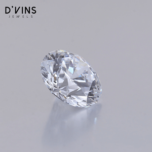 D'vins Jewels Diamant de laboratoire de 8,5 mm, taille brillant rond, HPHT VVS2, 2,5 carats, pour la fabrication de bijoux synthétiques - Product Image 4