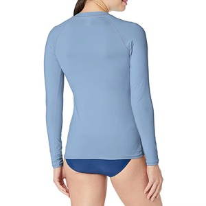 4-Way Stretch Women <b>Long</b> <b>Sleeve</b> <b>Base</b> <b>Layer</b> Moisture Wicking Gym Compression Shirt Custom Label Rash Guard - Product Image 4