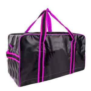 Grand sac d'équipement pour joueur de hockey sur glace avec panneaux en maille respirante, fermeture éclair robuste et tissu de qualité durable - Product Image 5