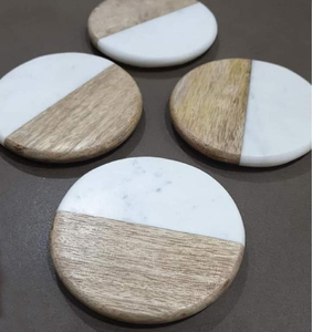 <b>Marble</b> <b>Coaster</b> Mats for Dining Tables Coffee Tables Living Room Customizable <b>Marble</b> <b>Coaster</b> Non-Slip Table Pads - Product Image 5