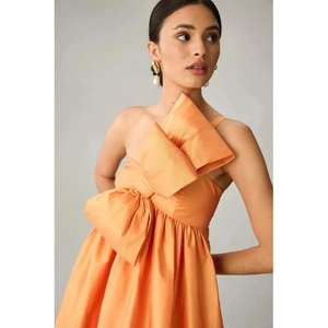 Vestido Maxi Holgado de Cintura Natural para Mujer, de Alta Calidad, Nuevo, Primavera-Verano, Diseño de Moda, Encantador, Elegante, de Lujo, para Fiesta - Product Image 2