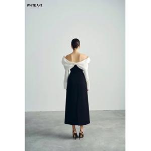 Hauts RACHEL OFF THE SHOULDER de bonne qualité en tissu, avec logo personnalisé, coupe ajustée, fabriqués au Vietnam, avec nœuds attrayants, chemisiers et blouses pour femmes - Product Image 4