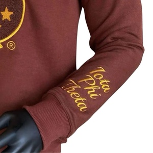 เสื้อสเวตเชิ้ตคอกลมปักลาย Iota Phi Theta ดีไซน์ใหม่ ทรงปกติสำหรับผู้ชาย ผ้าฟลีซ 100% คอตตอน สวมใส่สบายสไตล์ลำลองสำหรับฤดูใบไม้ร่วง - Product Image 3