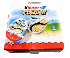 Barra de Chocolate Kinderr Creamy Milky & Crunchy Crispy Rice de 19g, Snack de Arroz Crujiente con Leche y Chocolate, Dulce Importado Premium, Tienda Online, Oferta Especial al por Mayor - Product Image 1