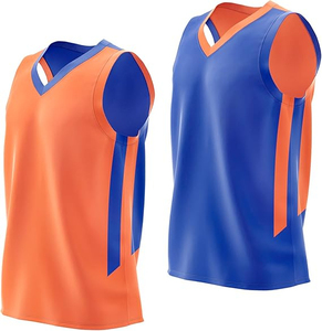 Chaleco de Baloncesto Estampado de Doble Cara Sin Mangas 2026, Uniforme de Entrenamiento Transpirable de Secado Rápido, Tallas Grandes, Unisex, Ajuste Holgado, OEM - Product Image 6