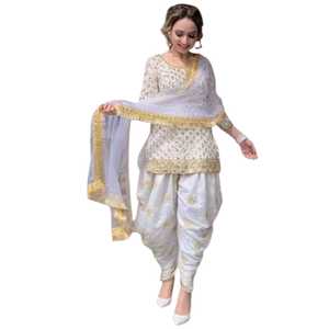 Vestidos Anarkali Punjabi, Ropa India y Pakistaní, Prendas Étnicas Elegantes Bordadas, Colección para Fiestas y Bodas, Uso Diario - Product Image 3
