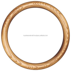 กรอบรูปทรงกลมคุณภาพพรีเมี่ยมพร้อมกรอบรูปทำด้วยมือเรียบง่ายและมีสไตล์สำหรับตกแต่งผนัง - Product Image 1