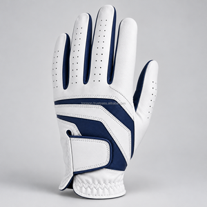 Gants de golf personnalisés, vêtements de sport pour les mains avec des matériaux de qualité supérieure, fermeture de poignet réglable et adhérence améliorée pour l'entraînement au golf - Product Image 2